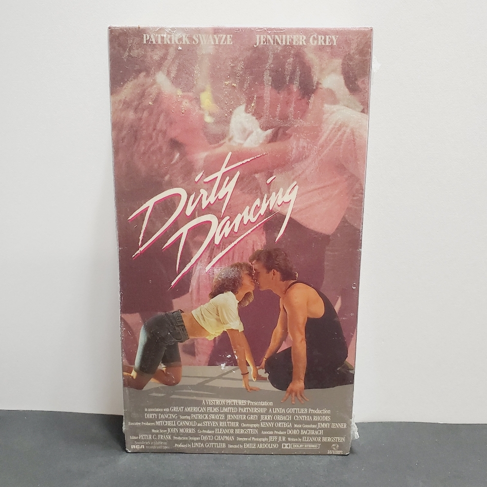 VHS Tape Dirty Dancing NEW and Unopened Patrick Swayze Jennifer Gray PG13